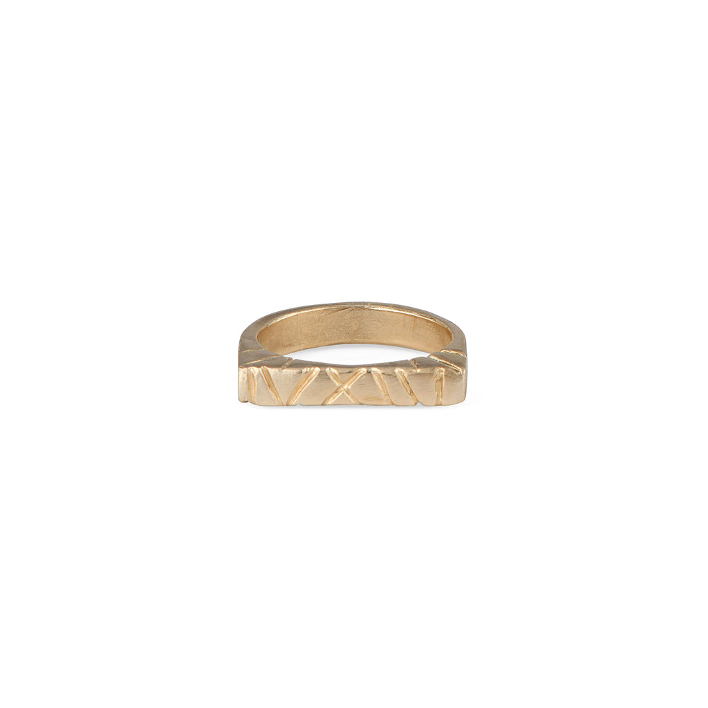 The Natalie McMillan 14k flat top is an amazing every day ring! It is incredibly comfortable, stackable, and lightweight. As always, it is handcrafted from start to finish and is a truly unique piece.
