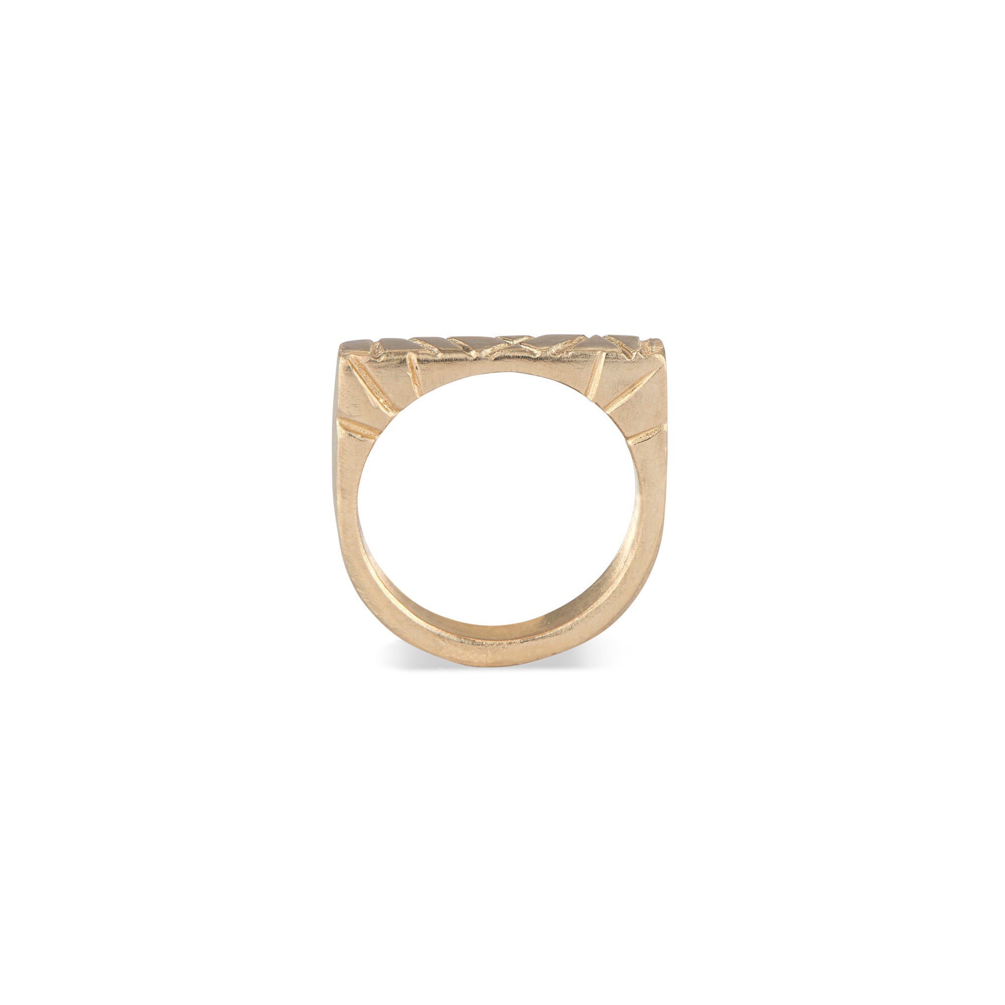 The Natalie McMillan 14k flat top is an amazing every day ring! It is incredibly comfortable, stackable, and lightweight. As always, it is handcrafted from start to finish and is a truly unique piece.