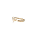 Load image into Gallery viewer, The solid Natalie McMillan 14k Harte Gold ring is best way to add a little LOVE to your jewelry collection!
