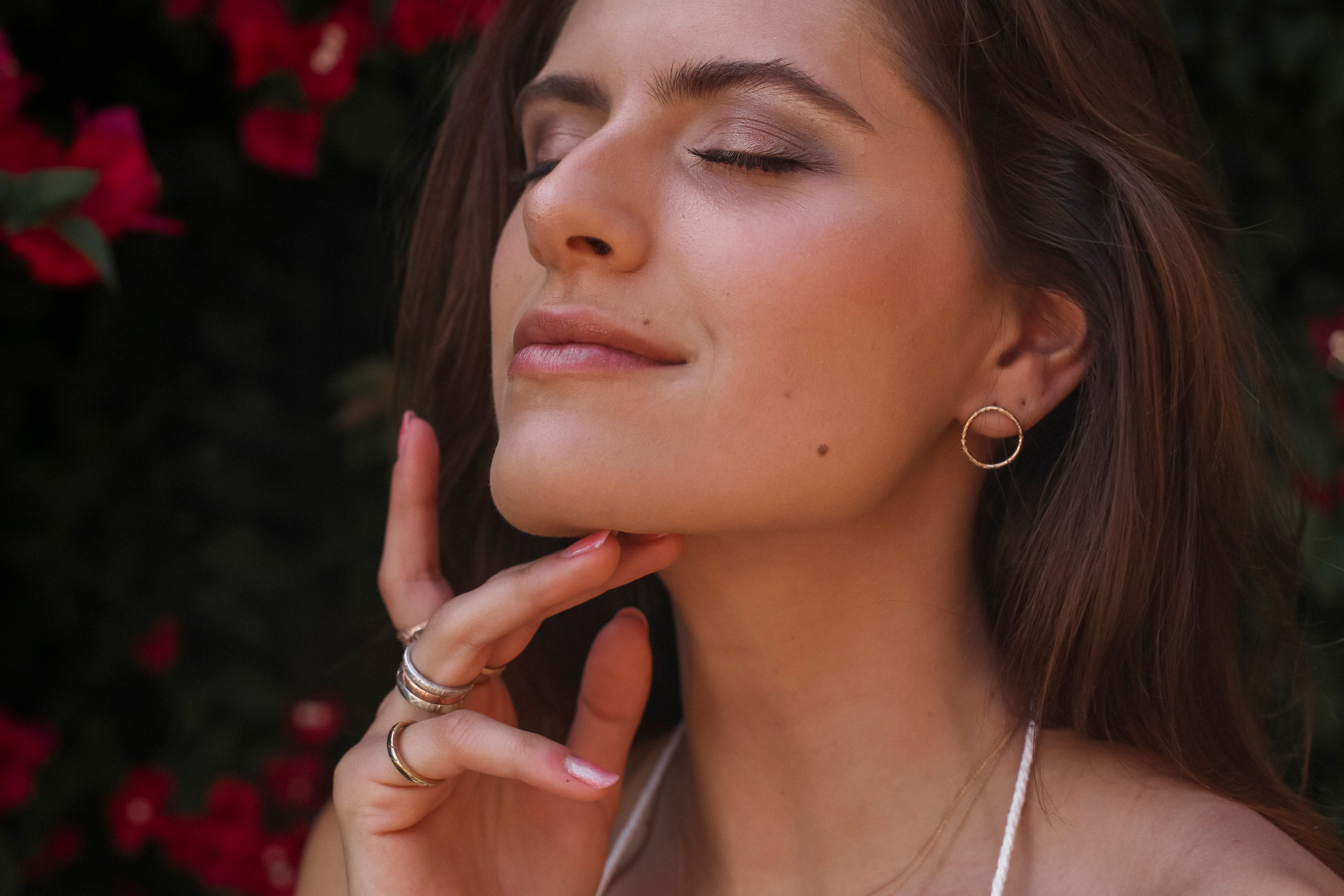 Chic, understated, and a touch of fun, the Madeline Earrings by Natalie McMillan are an incredibly comfortable pair of studs that can be dressed up or down for truly any occasion. They are the perfect pair to wear to the office, or out on the town!