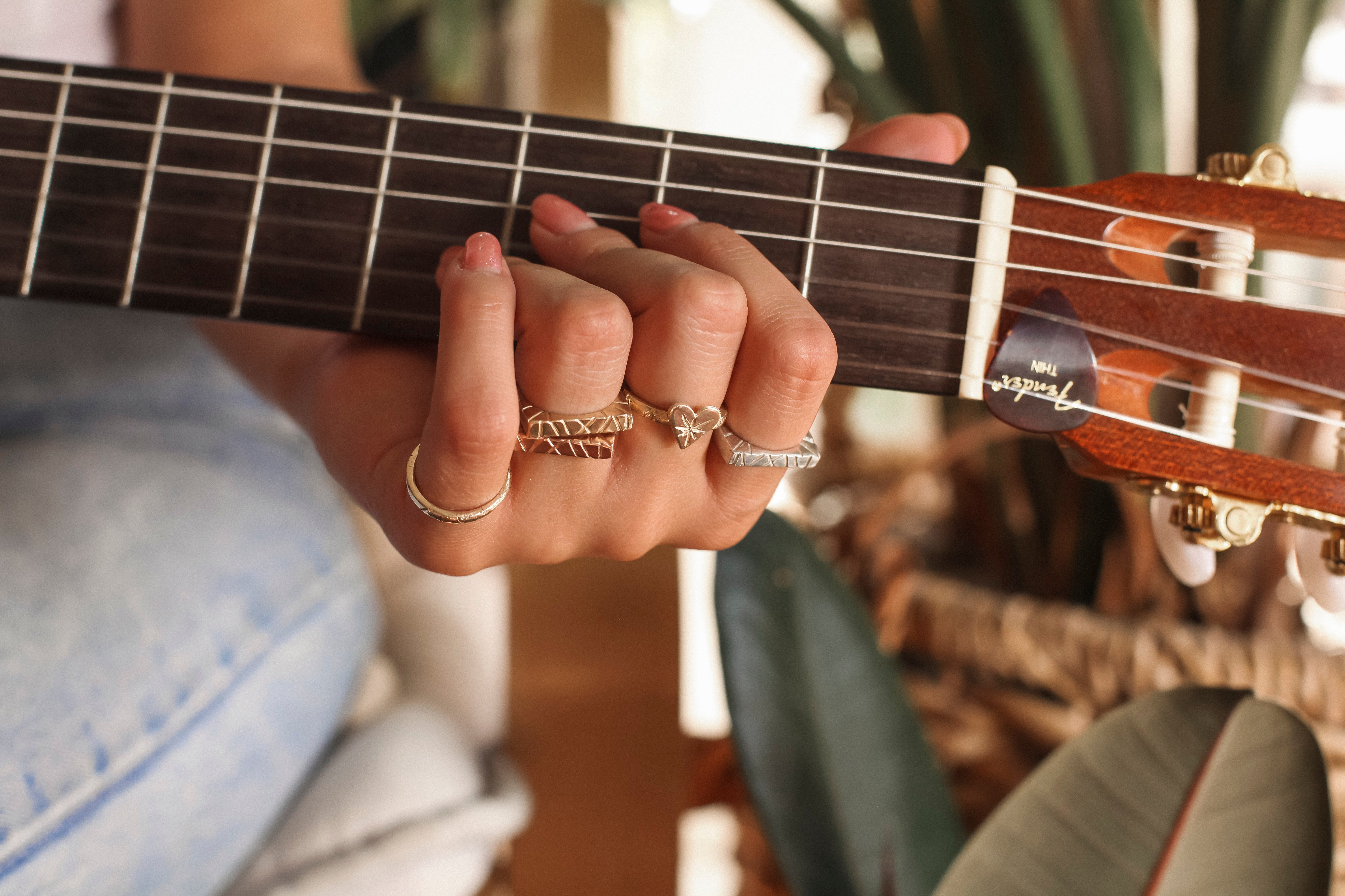 The solid Natalie McMillan 14k Harte Gold ring is best way to add a little LOVE to your jewelry collection!