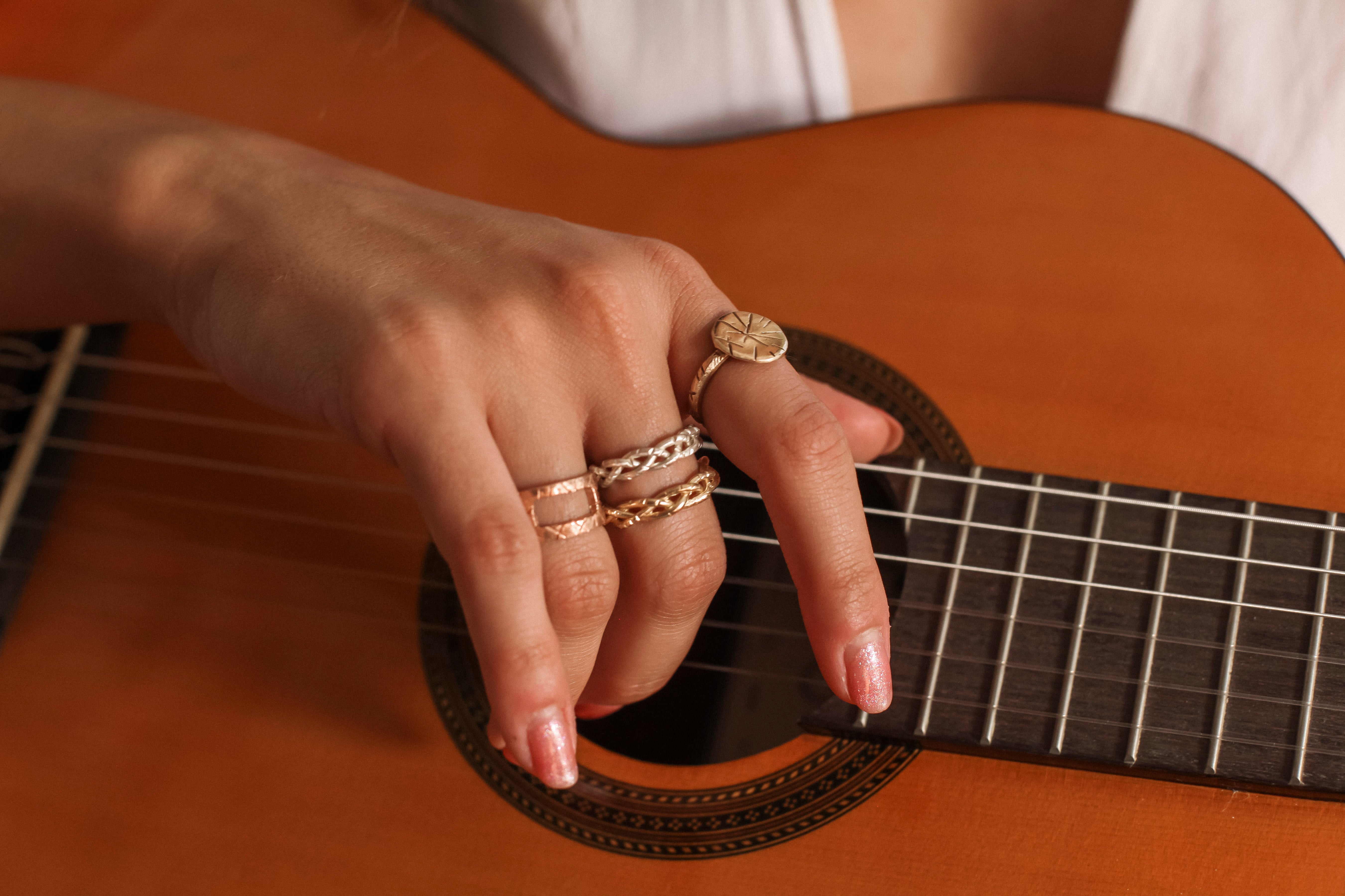 The Natalie McMillan Braided 14k Gold Taylor Ring, as we say in the Bay Area, hella comfy. Sure to be that ring that you just never take off. Pairs perfectly with the Lillian Bangle and Casandra Hoops! 
